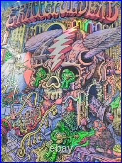 David Welker Grateful Dead Print SET Matching Numbered Edition Jerry Garcia