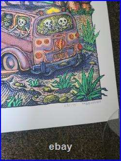 David Welker Grateful Dead Print SET Matching Numbered Edition Jerry Garcia