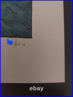 David Welker Original Version Grateful Dead Ramble On Rose #/650 18x24