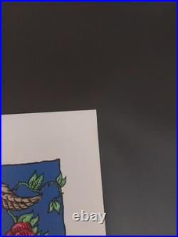 David Welker Original Version Grateful Dead Ramble On Rose #/650 18x24