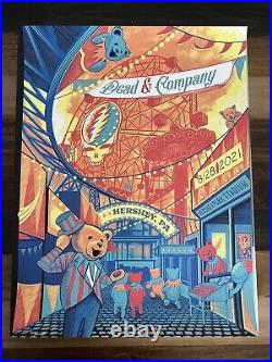Dead And COMPANY Hershey PA 8/28/21 Poster 2021