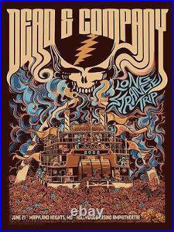 Dead And COMPANY Saint Louis MO St 6/21/22 2022 Poster Maryland Heights