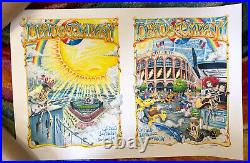 Dead And COMPANY UNCUT POSTER Citi Field NY Citifield AJ Masthay 7/14 15/22 22