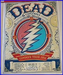 Dead And Company 2016 Summer Tour VIP Print 3666/7000