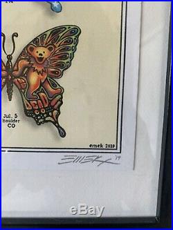 Dead And Company 2019 VIP Poster Butterfly Dead And Co Poster Grateful Dead