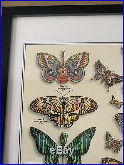 Dead And Company 2019 VIP Poster Butterfly Dead And Co Poster Grateful Dead