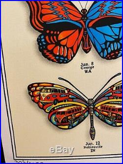 Dead And Company 2019 VIP Poster Butterfly Dead And Co Poster Grateful Dead