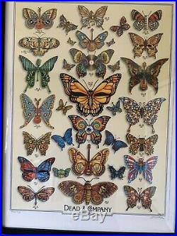 Dead And Company 2019 VIP Poster Butterfly Dead And Co Poster Grateful Dead