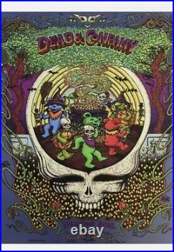 Dead And Company 2021 Hollywood Bowl Poster Sapphire Edition 600 S/n Marq Spusta