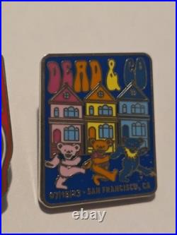 Dead And Company 2023 San Francisco 7/14.7/15.7/16 Official Pin Set