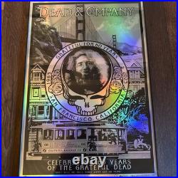Dead And Company/60th Anniversary Of The Grateful Dead/ #4/100/ Signed By Artist