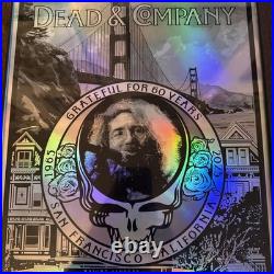 Dead And Company/60th Anniversary Of The Grateful Dead/ #4/100/ Signed By Artist