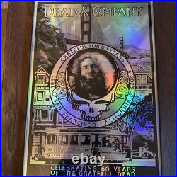 Dead And Company/60th Anniversary Of The Grateful Dead/ #4/100/ Signed By Artist