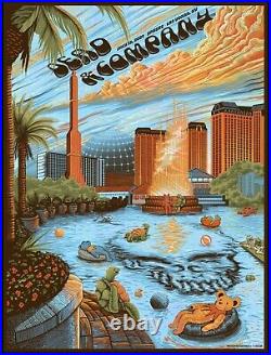 Dead And Company 7/13/24 Vegas Sphere Paul Kreizenbeck S/N FOIL Poster PREORDER