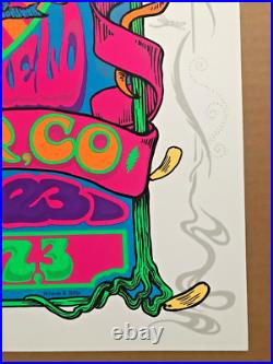 Dead And Company Boulder Colorado 2023 Official 1st Edition Numbered Poster Mint