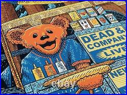 Dead And Company Citi Field 2021 Poster Limited Limited Out Of 1117/1370 Mets