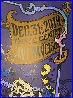 Dead And Company Co Chase Uncut Foil DuBois Masthay NYE New Years SF 12/30 12/31