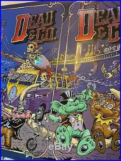 Dead And Company Co Chase Uncut Foil DuBois Masthay NYE New Years SF 12/30 12/31
