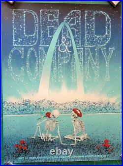 Dead And Company Concert Poster St Louis 2021, One of the BEST