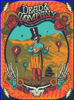 Dead And Company Folsom Field Boulder Colorado July 14th 2018 Poster Mint Low #