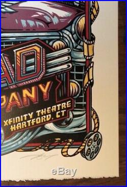 Dead And Company Hartford, CT 6/28/2016 AJ Masthay Official Poster AP Grateful