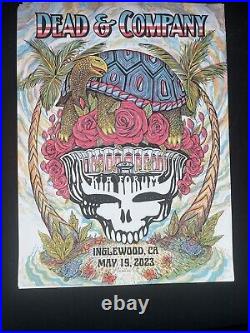 Dead And Company LA Forum 5/19 Los Angeles poster Zeb Love xxx/1240. 1st Show