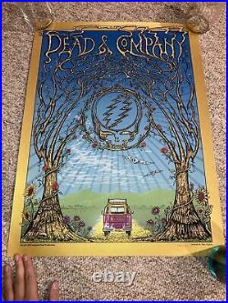 Dead And Company Lockn 2018 Poster Gold Mike Dubois # 1080/1150 Bob Weir Mayer