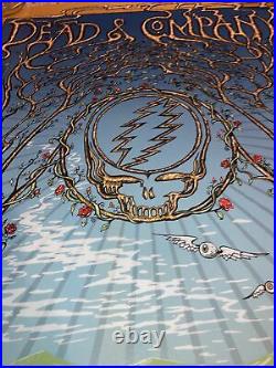 Dead And Company Lockn 2018 Poster Gold Mike Dubois # 1080/1150 Bob Weir Mayer