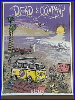 Dead And Company Los Angeles Ca? Mike Dubois Super Vip Signed And # To Only 700