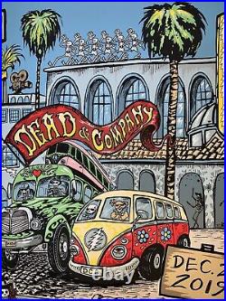 Dead And Company Los Angeles Ca? Mike Dubois Super Vip Signed And # To Only 700