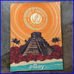 Dead And Company Playing In The Sand Riviera Maya Mexico 2019 Official Poster AP