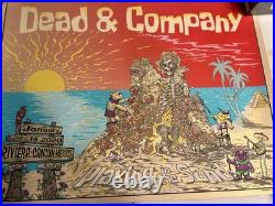Dead And Company Poster 1/16-19/20 Cancun Mexico Mike DuBois #ed 178/600