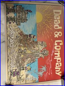 Dead And Company Poster 1/16-19/20 Cancun Mexico Mike DuBois #ed 178/600