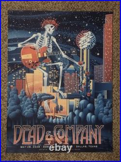 Dead And Company Poster 5/28/2023 Dallas, Texas