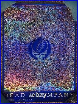 Dead And Company Poster 6/15/2024 Las Vegas, NV Sphere Rainbow Foil LE#300