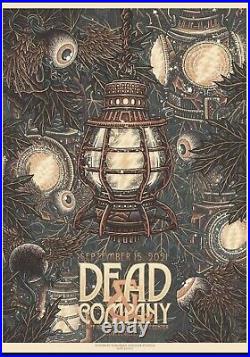 Dead & And Company Poster 9/15/21 Noblesville IN Weir Mayer 2021 Indiana