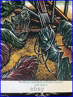 Dead And Company Poster Chula Vista CA Sleep Train 10/27/21 2021 San Diego Co