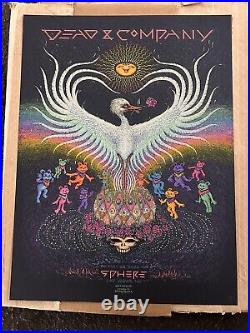 Dead And & Company Poster Las Vegas Sphere Marq Spusta