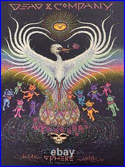 Dead And & Company Poster Las Vegas Sphere Marq Spusta