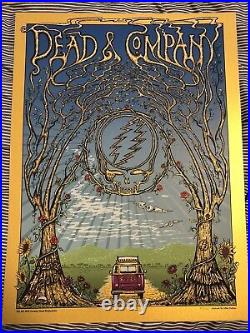 Dead And Company Poster Lockn Festival Arrington VA 8/25 26/18 2018 Dubois