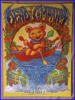 Dead And Company Poster MUNK ONE 2023 Saratoga Springs NY 743/1500 Dancing Bear