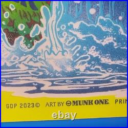 Dead And Company Poster MUNK ONE 2023 Saratoga Springs NY 743/1500 Dancing Bear