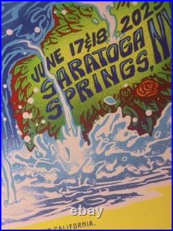 Dead And Company Poster MUNK ONE 2023 Saratoga Springs NY 743/1500 Dancing Bear