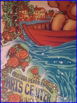 Dead And Company Poster MUNK ONE 2023 Saratoga Springs NY 743/1500 Dancing Bear