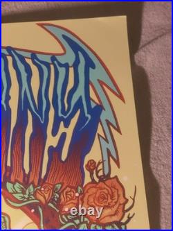 Dead And Company Poster MUNK ONE 2023 Saratoga Springs NY 743/1500 Dancing Bear