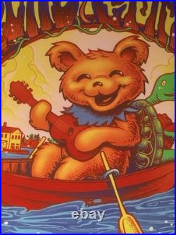 Dead And Company Poster MUNK ONE 2023 Saratoga Springs NY 743/1500 Dancing Bear