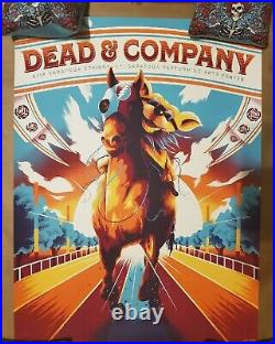 Dead And Company Poster Saratoga Springs 6/18/2019 By Arnokiss