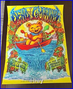 Dead And Company Poster Saratoga Springs, NY 6/17 18/23 2023 Munk One SPAC