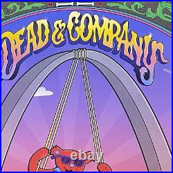 Dead And Company Poster St Louis Arch Hollywood Casino Amphitheater Print 6/7/23