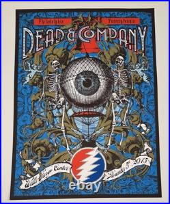 Dead And Company Poster, Wells Fargo Center, Philadelphia, November 5, 2015
